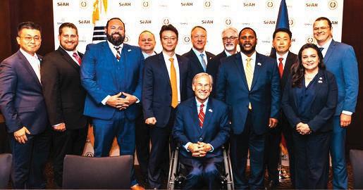 Gov. Greg Abbott was joined by the SeAH Group in Seoul, South Korea to announce the establishment of a high-performance metal manufacturing facility in Temple, Texas which will create more than 100 jobs in the area.