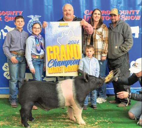 Nazareth Grand Champion Barrow – Chesney Farris(photo by Pineapple Passion)