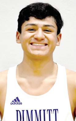 DHS runner Azariah Gonzalez placed first in both the 1600- and 3200 -meter relays.