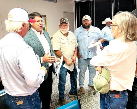 U.S. Rep. Jodey Arrington met with Muleshoe residents to discuss the expansion of the Muleshoe National Wildlife Refuge.