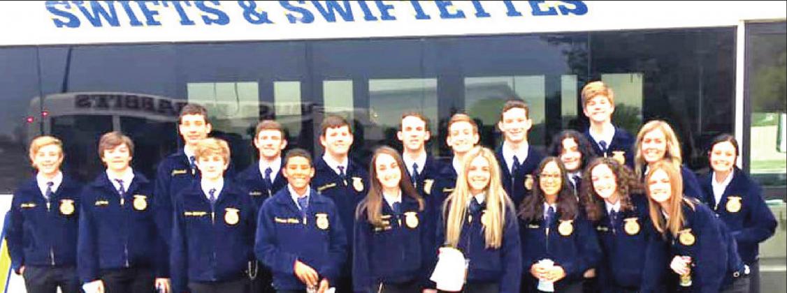 Nazareth FFA Chapter attends Area 1 FFA Convention