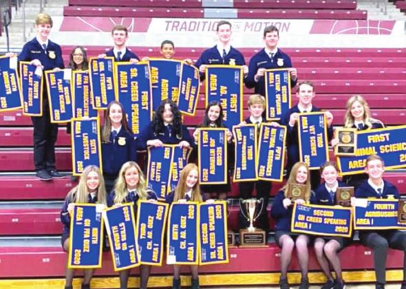 Naz FFA qualifies three for state CDE competition