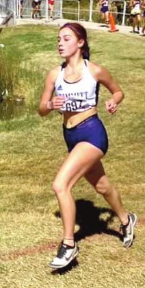 DHS XC varsity Tessa Gomez placed at District and 72nd at the Regional meet.