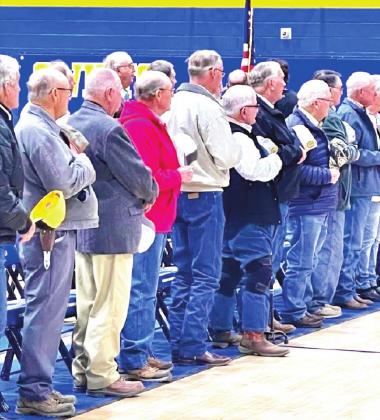 Nazareth honored more than 20 local veterans at ceremony on Veterans Day. (reported by Chloe Birkenfeld in Paw Prints)