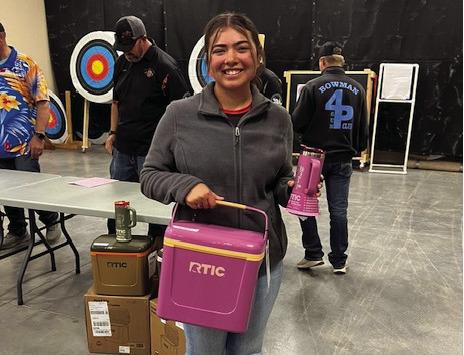 Lady Whiteface Softball Team trainer Kaylee competed in the Tumbleweed Classic in Clovis, N.M. Kaylee’s results included: Trap Singles Ladies Varsity – 3rd place ATA Handicap Ladies Varsity – 1st place Doubles Trap Ladies Varsity – 2nd place HAA (High All Around) Varsity Lady