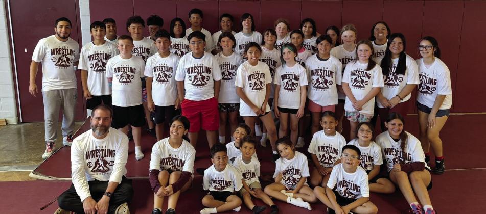 Hereford ISD wrapped up its wrestling camp last week with dozens of local students participating in wrestling activities.