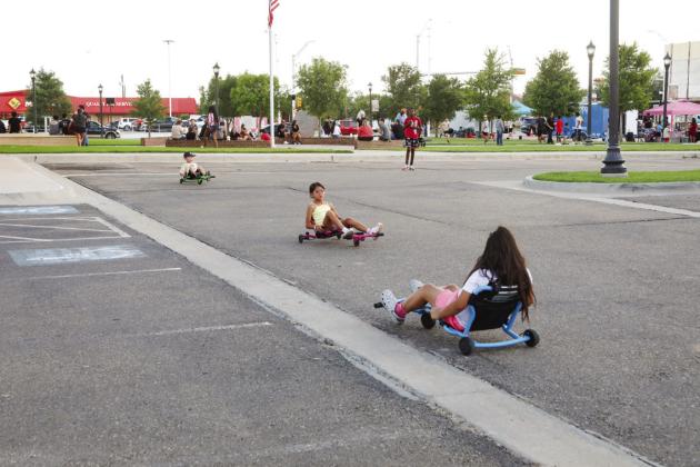 Tulia Youth Athletics scooter ride