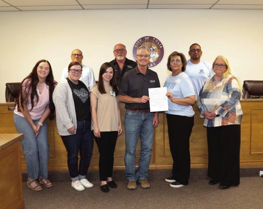 City of Tulia Proclaims April Child Abuse Awareness Month