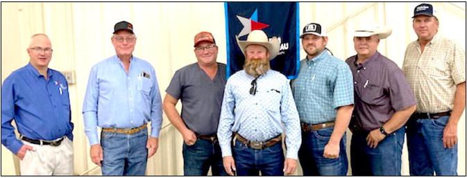 Jason Cantrell, Dale Wilhelm, Zach Smith, Matt Gfeller, Jason Wooten, Rodney Hunter and Brad Kleman
