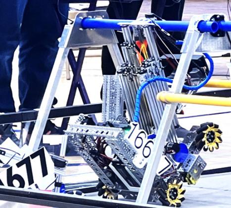 Naz Robot 16617 claimed first place at the Vernon meet.