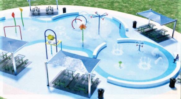 The City of Dimmitt is set to begin construction on the new splash part, which can hopefully be used by the last of summer. It will be located near the Dimmitt Skate Park.