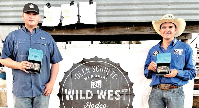 Team Roping - Jacob Walters &amp;amp; Sutton Senter. Time – 7.63