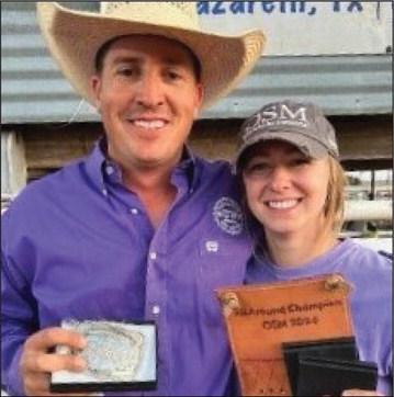 The OSM All Around Cowboy was Landon Schulte, from Nazareth, who competed in multiple events