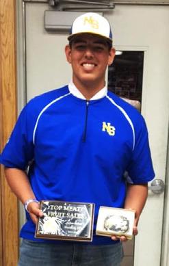 Nazareth FFA - Jesse Acker received an award for Top Meat/Fruit Sales