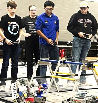 Nazareth Robotics 18570 – Randall Robotics Meet Aiden Chea, Alejandro Guerrero, Harrison Meador, Sara Prins and Adrain Rios. Ranked 19th in league.