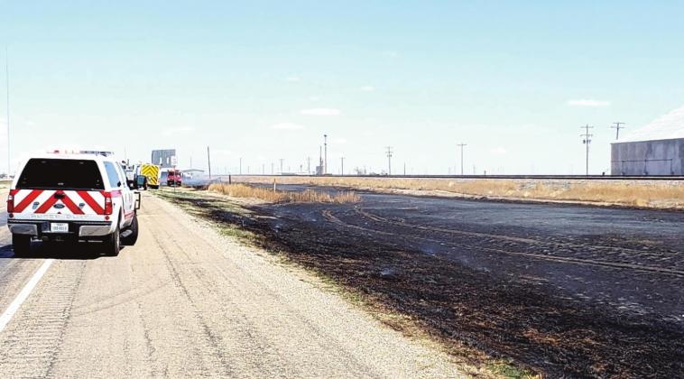A fire on U.S.