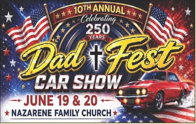 Dadfest is highlighted this week by the Deaf Smith County Chamber of Commerce. Dadfest is next weekend in Hereford and around Deaf Smith County. For updates on the event find Nazarene Family Church or Dadfest on Facebook.