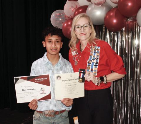 DAR Youth Leadership Award – Elias Hernandez