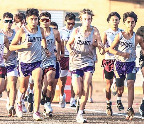 The Dimmitt boy’s teams competed at Dimmitt Cross Country Meet 2024 this past weekend.
