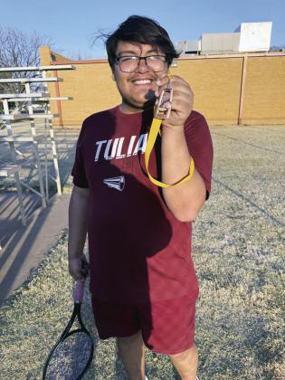 Isaiah Hernandez - Varsity Singles - 5th Place