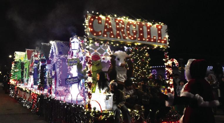 HERE COMES THE PARADE.