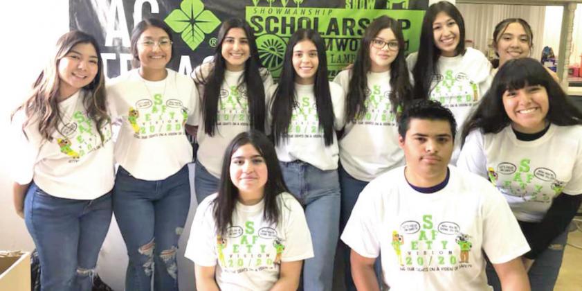 HOSA students volunteer