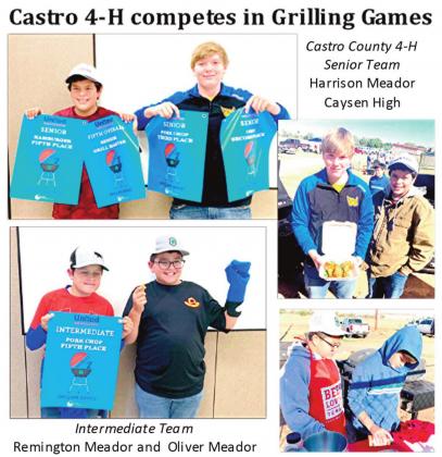 Castro 4-H places well in Grilling Games