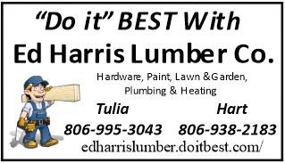 Lumber, plumbing, hardware, building supplies.