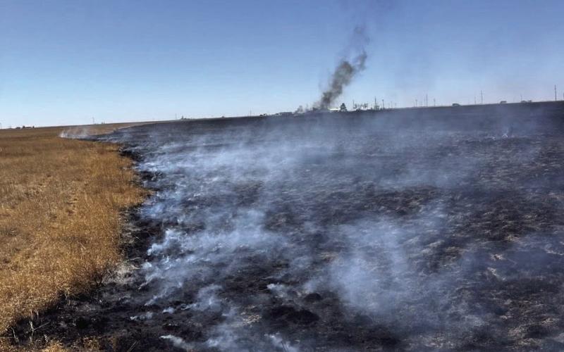 TVFD Responds to Fire in Kress