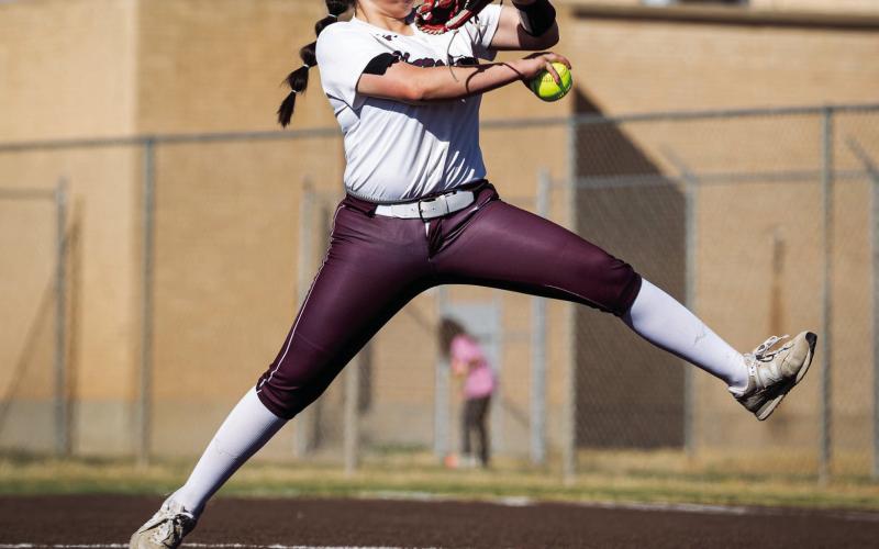 The Hereford Lady Whitefaces topped Borger 7-6 March 19 and fell to Randall 13-5 this week before hosting Dumas Friday. (Courtesy photos)
