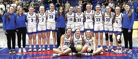 State Semifinals Q1 Q2 Q3 Q4 F Naz Swiftettes 11 6 14 10 41 Jayton Jaybirds 4 4 6 1 15
