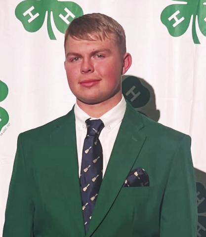 NATIONAL 4-H CONGRESS DELEGATE--State Delegate Johan Grotegut represented Deaf Smith County at the National 4-H Congress event in Atlanta, Georgia. Johan was selected through rigorous interviews prior to his participation in the five-day event.