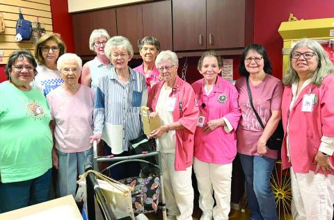 NEW HOSPITAL AUXILIARY LEADER