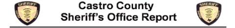 CASTRO COUNTY SHERIFF’S OFFICE