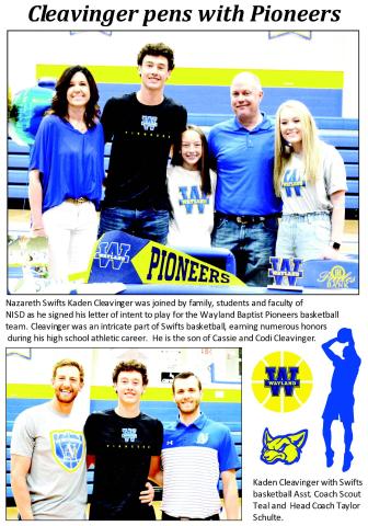 Cleavinger Pens with Pioneers