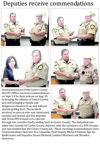 Deputies receive commendations