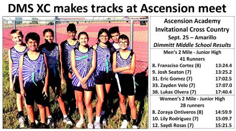 DMS XC makes tracks at Ascension meet