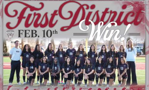 HISTORY MADE FOR LADY WHITEFACE SOCCER