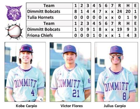 Bobcats crush Tulia, Friona