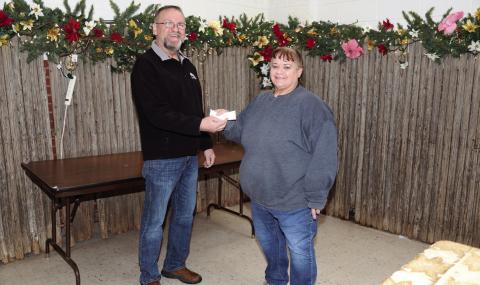 Senior Citizens receives donation from Museum
