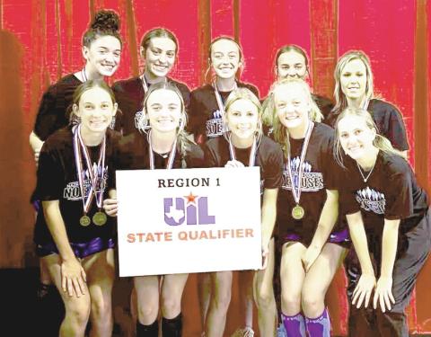 The Nazareth Cross Country team, coached by Whitney Bryan, is headed to UIL State XC meet in Round Rock. The girls’ team qualified at Regionals earning third place; Bryson Brockman earned his ticket to state as an individual runner in 14th place. Members of the girls team are Madison Brockman, Chloe Birkenfeld, Kelsie Gunter, Lexi Ramaekers, Mallory Wilhelm, Bridget Osterkamp and Kambri Cleavinger