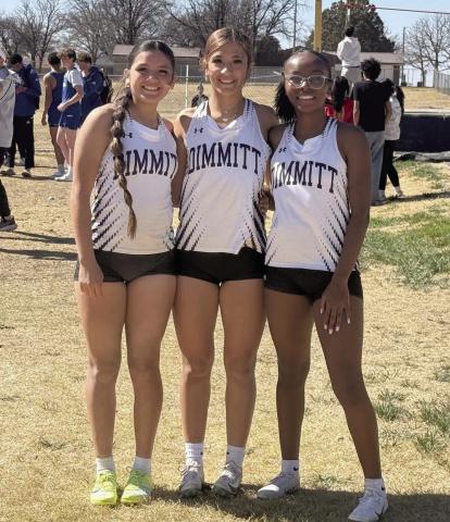 DIMMITT TRACK RESULTS