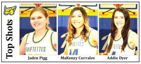 Swiftettes pound Lady Eagles