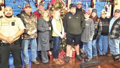 The Pink Ladies, Top of the Hill and Dimmitt Ladies Golf made a donation to the Castro County Sheriff’s Office Toy Drive “In loving memory of the lives that will never be forgotten.” The toy drive will be providing Christmas gifts to many children in Castro County.