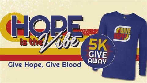 Hope Is the Vibe: Start 2026 with a Chance to Win $5,000 When You Donate Blood