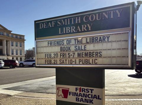 Library book sale starts Friday
