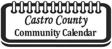 Castro County Community Calendar
