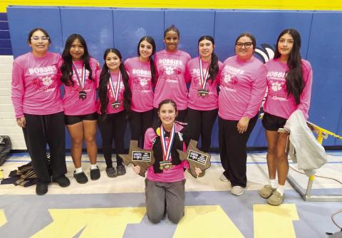 Bobbies Powerlifting Regional Results Lily Rodriguez- 1st Place Jessica Lopez - 4th Place Gisell Santellano- 4th Place Jasmin Toboada - 5th Place