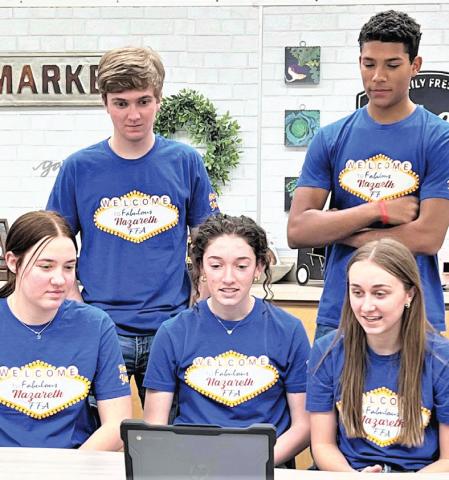 Nazareth FFA Interview - the US Farmers Report interviewed the Panhandle Posse talent team that made it to the finals at the Nationals thanks to RFD-TV and Tyne Hulsey.