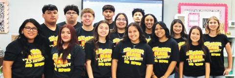 Fifteen seniors began their first day of their last year at HISD this past Monday.